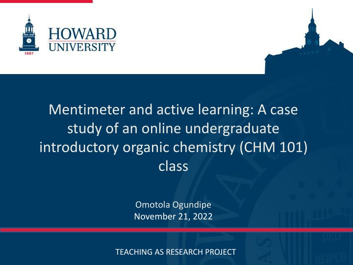mentimeter and active learning a case study n.w