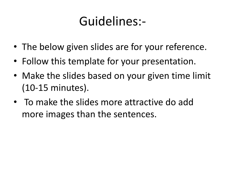 guidelines n.w