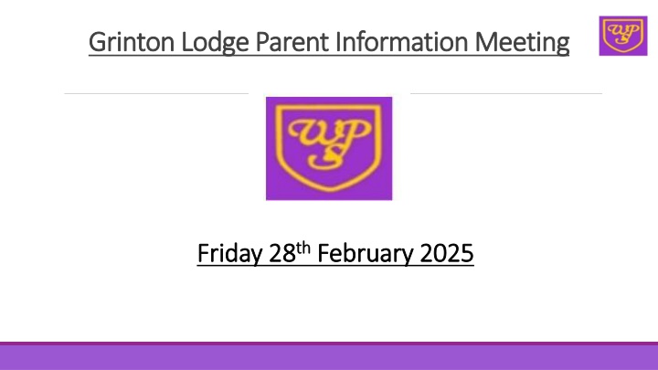 grinton grintonlodge parent information meeting n.w