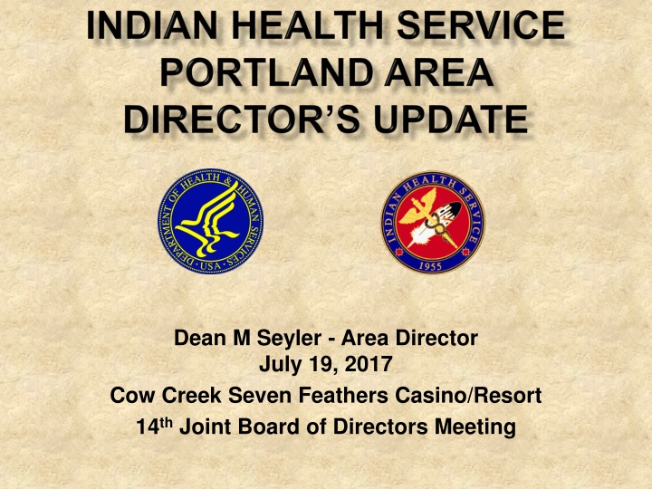 dean m seyler area director july 19 2017 n.w
