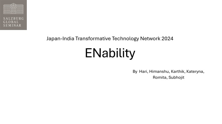 japan india transformative technology network n.w