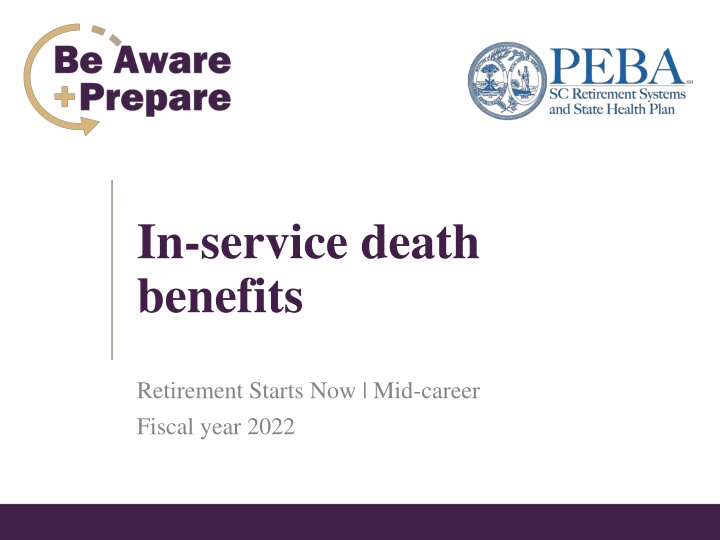 in service death benefits n.w