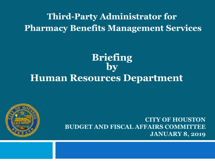 third party administrator for pharmacy benefits n.w