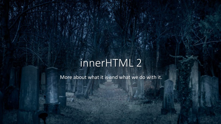 innerhtml 2 n.w