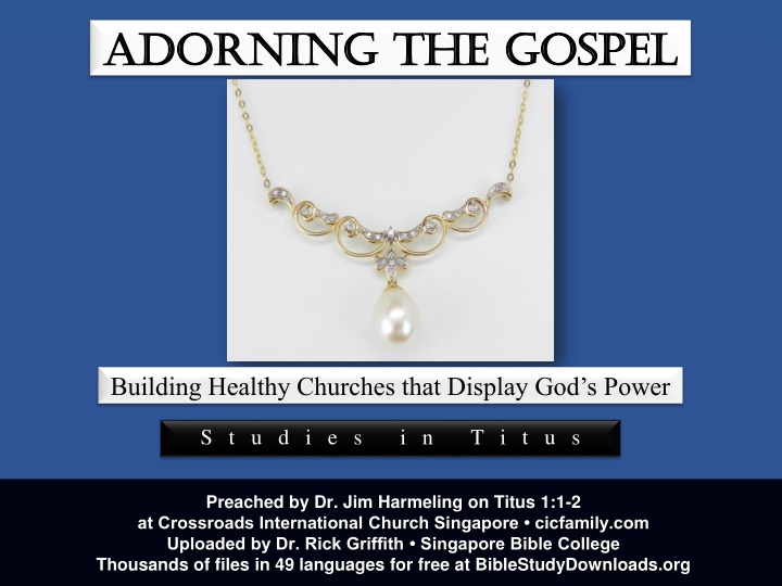 adorning the gospel adorning the gospel n.w