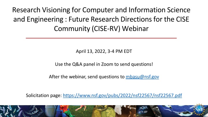 research visioning for computer and information n.w