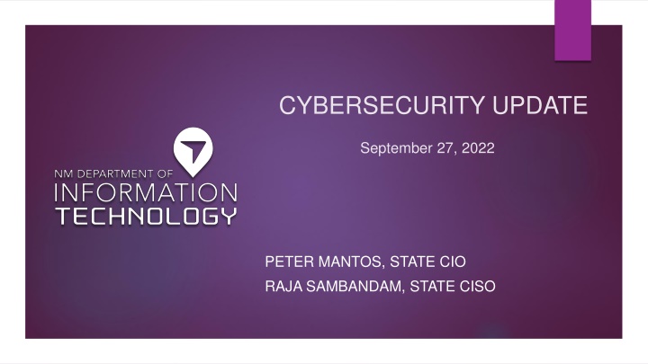 cybersecurity update n.w