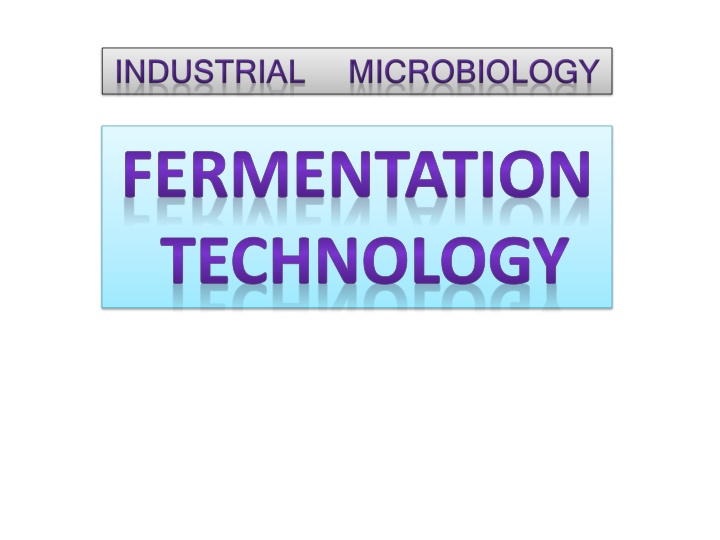 fermentation technology n.w