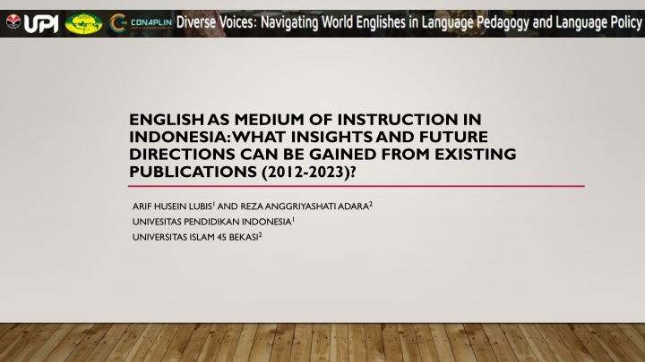 english as medium of instruction in indonesia n.w