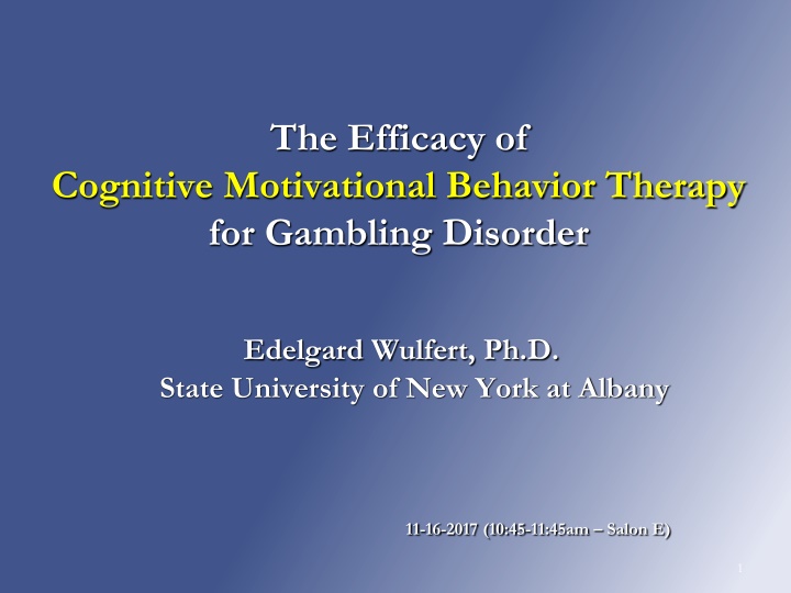 the efficacy of n.w