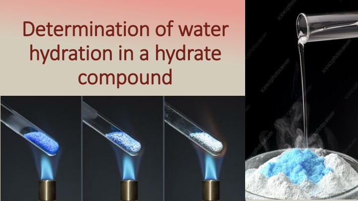 determination of water determination of water n.w