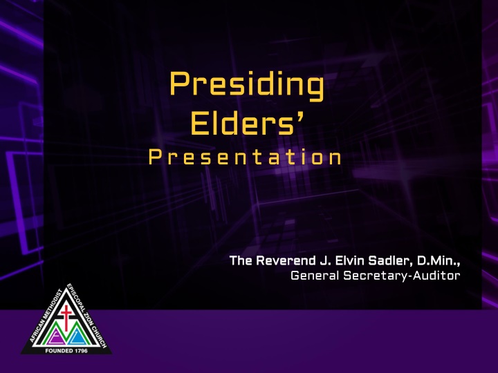 presiding elders presentation n.w
