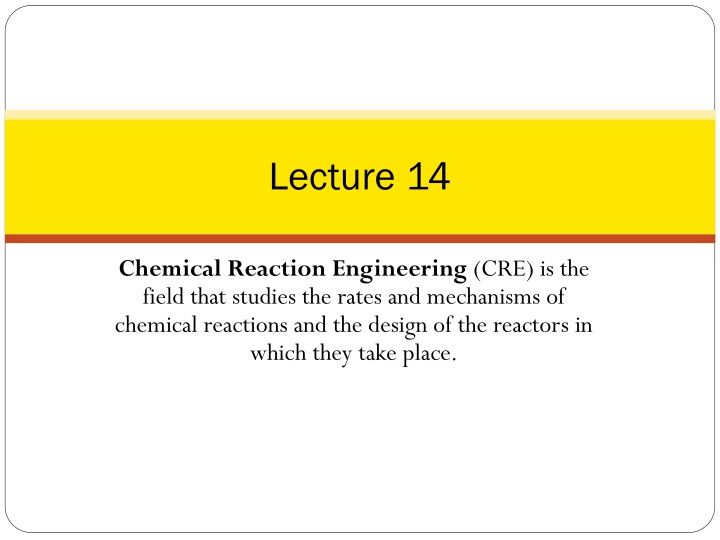 Elementary Chemical Reactions Experiments