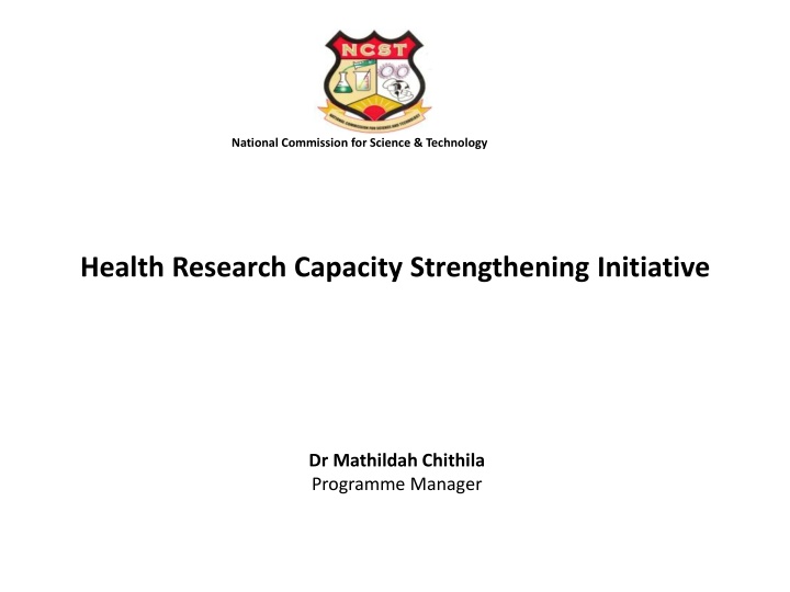 national commission for science technology n.w