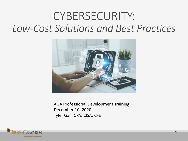cybersecurity low cost solutions and best n.w