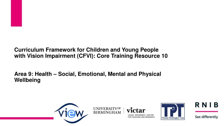curriculum framework for children and young n.w