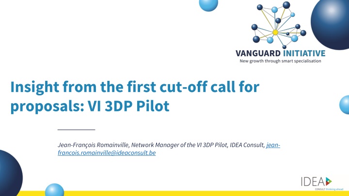insight from the first cut off call for proposals n.w