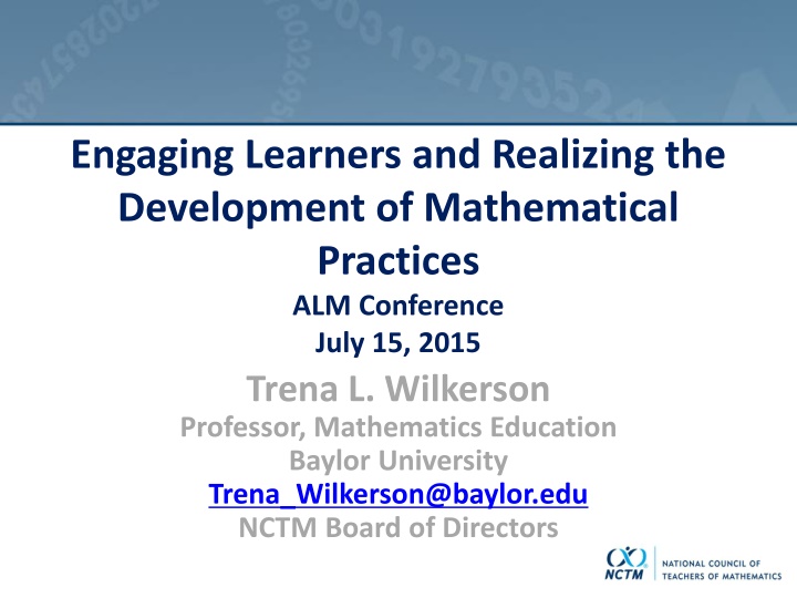 engaging learners and realizing the development n.w