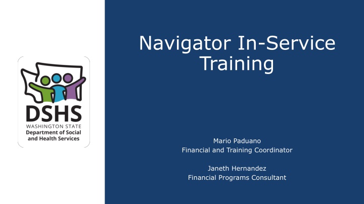 navigator in service training n.w