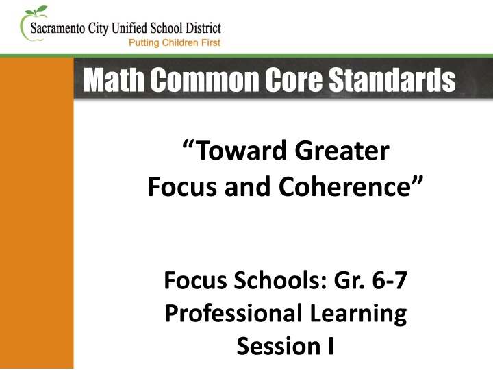 math common core standards n.w