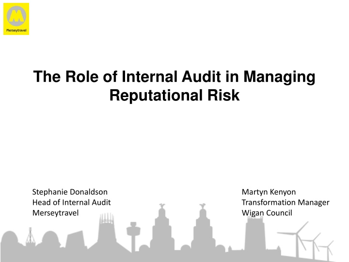 Managing Reputational Risk in Internal Audit