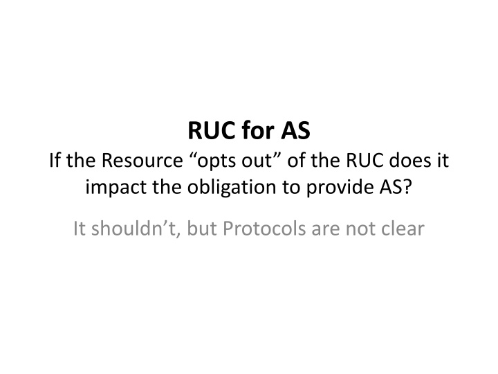 ruc for as n.w