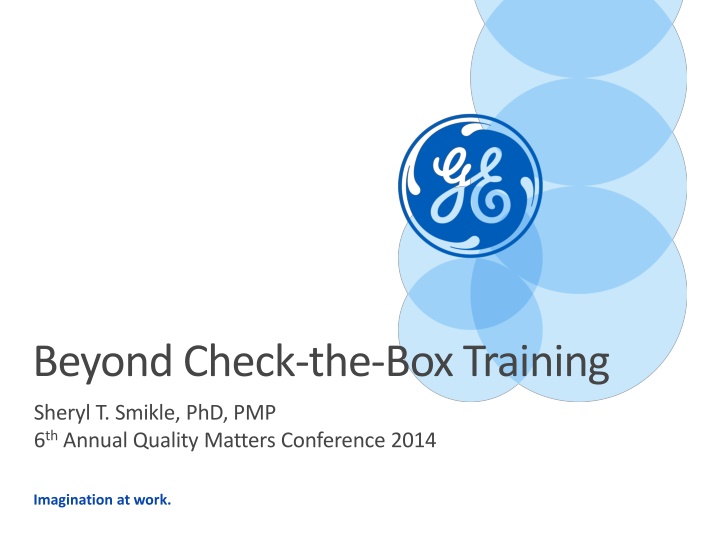 beyond check the box training n.w