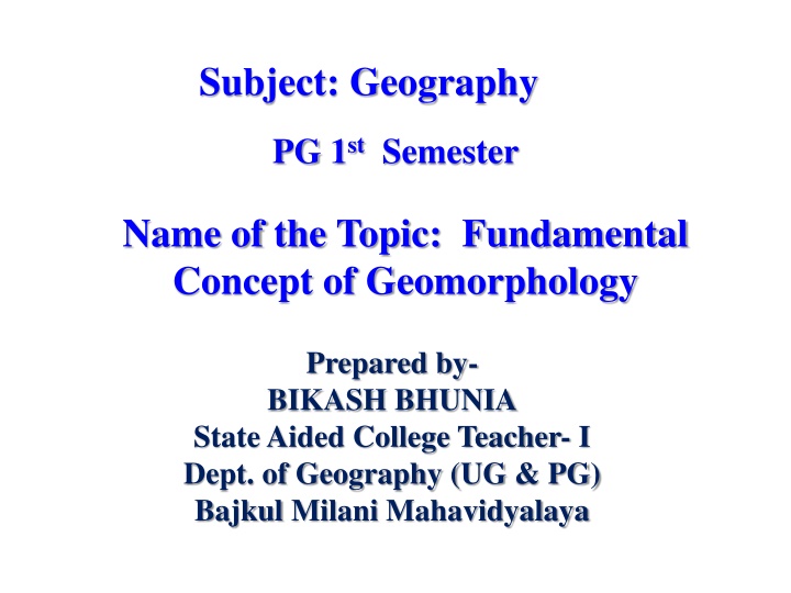 subject geography n.w