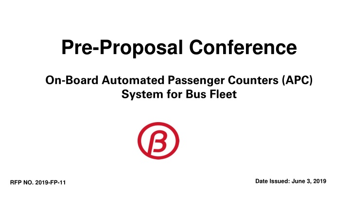 pre proposal conference n.w