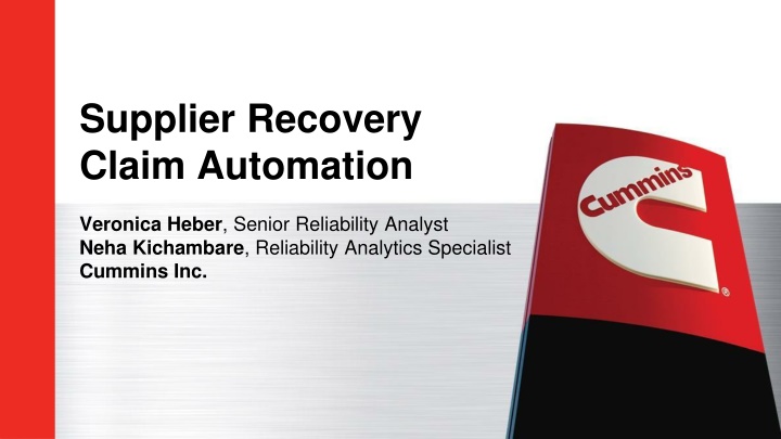 supplier recovery claim automation n.w