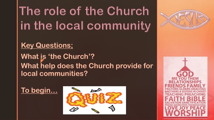 key questions what is the church what help does n.w