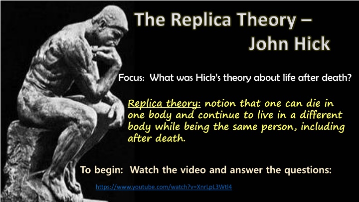 the replica theory n.w