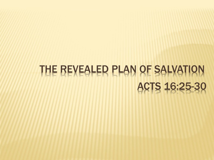 the revealed plan of salvation n.w