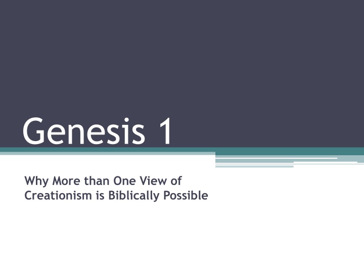 genesis 1 n.w