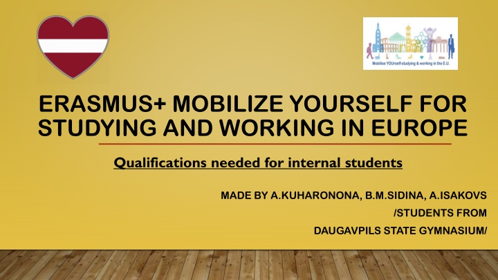 erasmus mobilize yourself for studying n.w