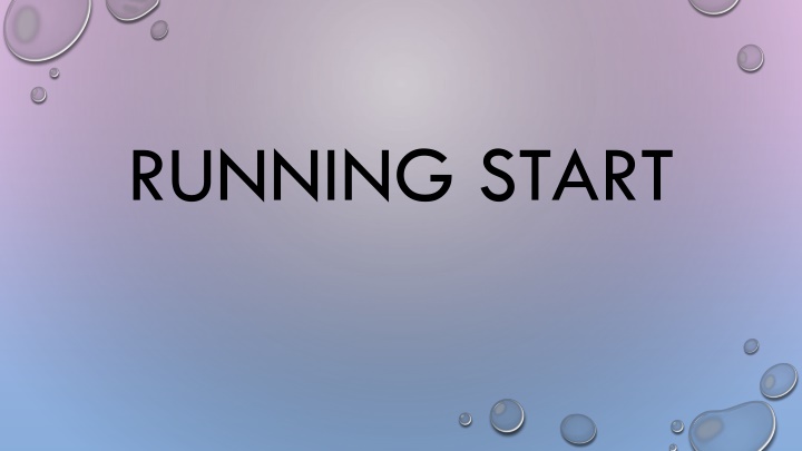 running start n.w