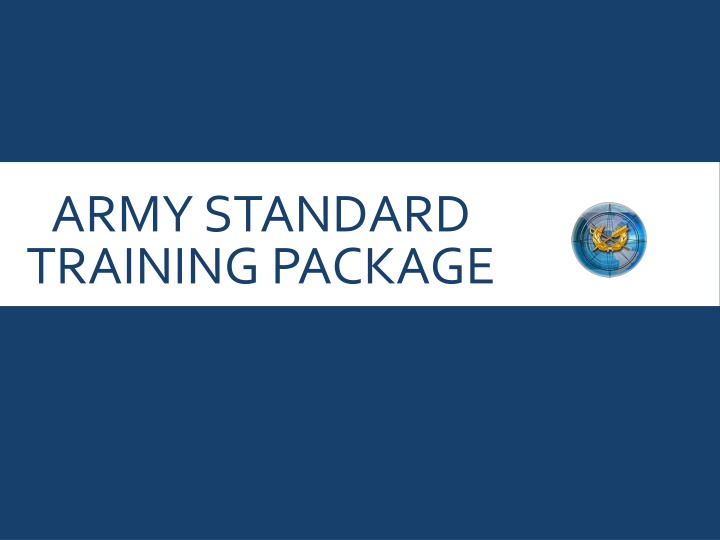 army standard training package n.w