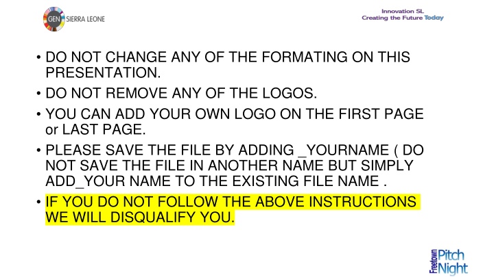 do not change any of the formating on this n.w