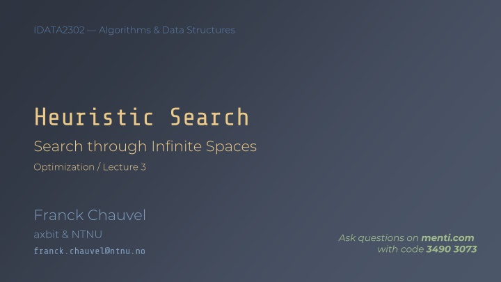idata2302 algorithms data structures n.w