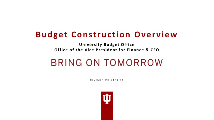 budget construction overview n.w