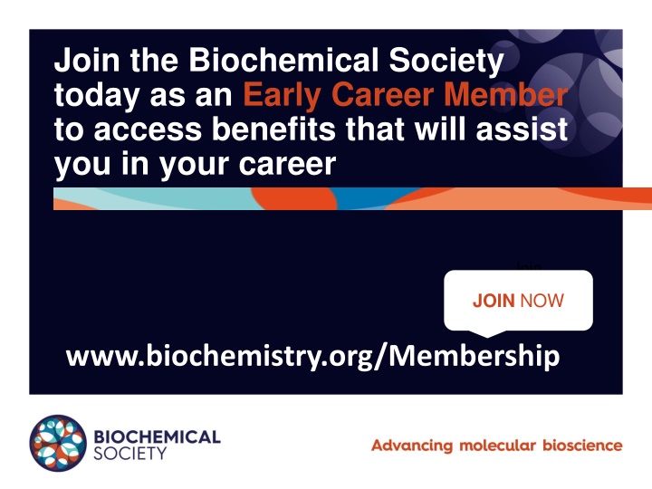 join the biochemical society today as an early n.w