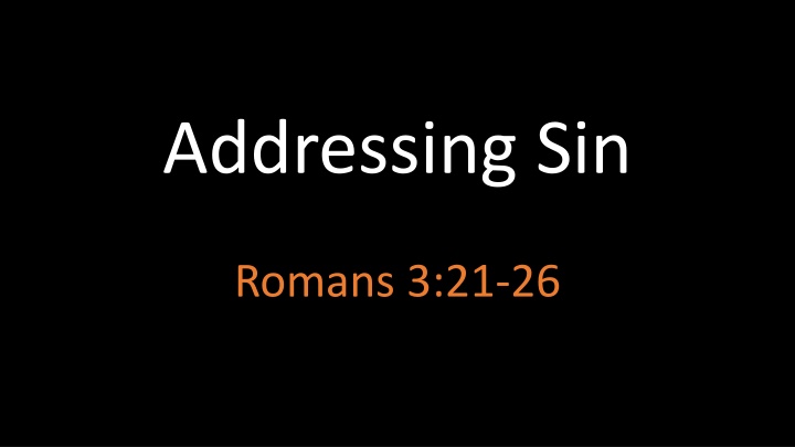 addressing sin n.w
