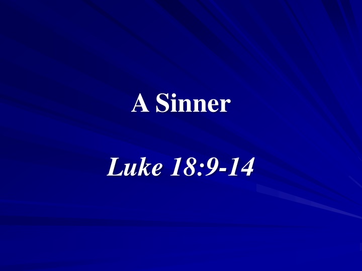 a sinner n.w