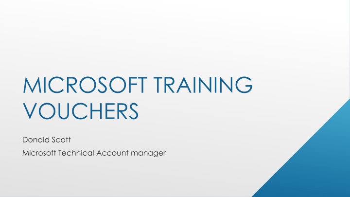 microsoft training vouchers n.w