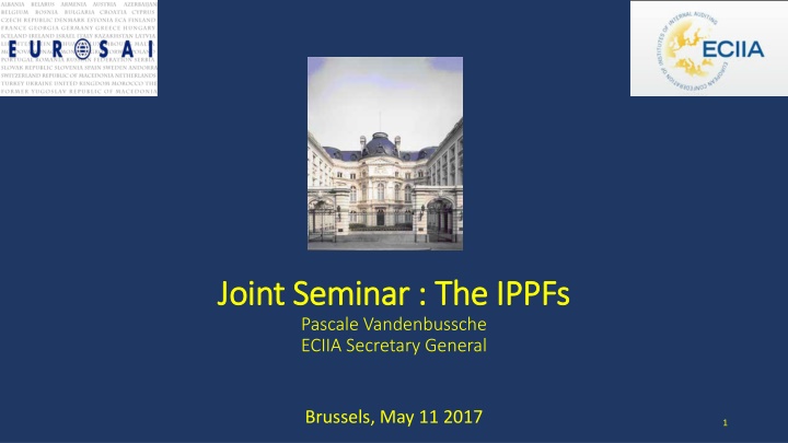 joint seminar the joint seminar the ippfs pascale n.w