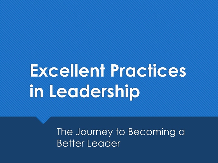 excellent practices in leadership n.w