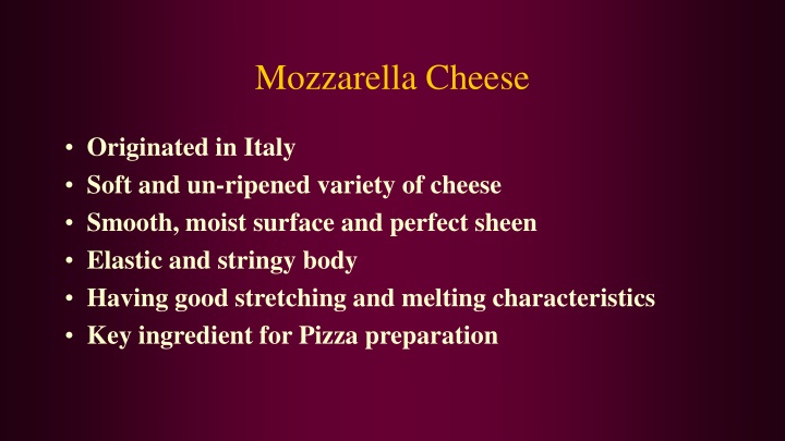mozzarella cheese n.w