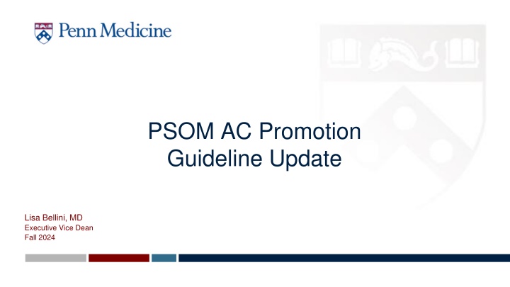 psom ac promotion guideline update n.w