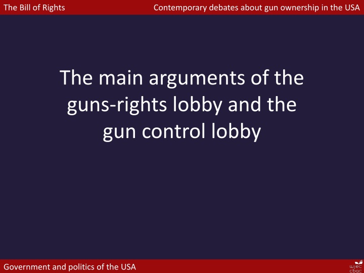 the bill of rights n.w