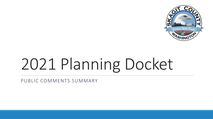 2021 planning docket n.w